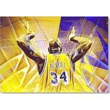 Cakasepetim Shaquille O Neal Ahşap Mdf Tablo