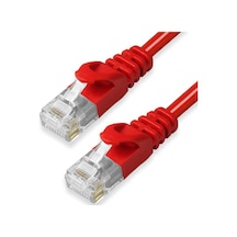 0.2M Cat6 Kablo - 23 Awg - Kırmızı - 20Cm Cat 6 Kablo