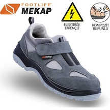 Mekap Mkp-157 Elektrikçi S1 Yazlık Süet Ayakkabı Policap Her No