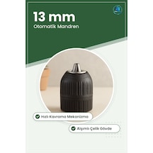 Otomatik Matkap Mandreni 13 Mm 2.0 Aksesuar Alaşımlı Çelik Hızlı