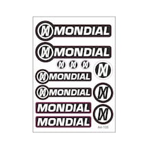 A4 Sticker 105 Tek Paket Çoklu Sticker Çok Renkli