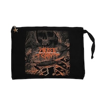 Chelsea Grin Eternal Nightmare Siyah Astarlı Cüzdan / El Çantası Siyah