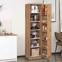 Evistro Kiler Dolabı 90 Derece Açılır Kapak Mutfak Dolabı Atlantik Çam