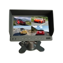 Twogo Okul Servis Taşıt Kayıt Cihazı Seti - Dvr 4 Kamera 7 Inc Ekran +monitör Twogo Go-x4004h