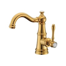 Gms Nova Mix Altın Gold Antik Lavabo Bataryası Nva101