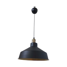 Rys Retro Metal Siyah Dekoratif Eskitme Duylu Kafe Siyah Içi Gold (536633418)