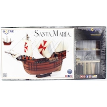 Occre 12010 1/50 Ölçek, Santa Maria, 53 Cm. Yelkenli İspanyol Keşif Gemisi, Ahşap Model Kiti