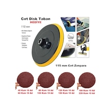 Venoa Cırt Zımpara Kağıdı 115 Mm Paket 80 Adet