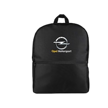 Opel Motorsport Siyah Sırt Çantası