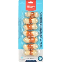 Wanpy Deri Üzerine Tavuk Sarılı Köpek Ödülü 90 Gr
