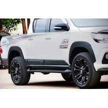 Sentinel Toyota Hilux Revo Kapı Çıtası Gövde Kaplaması 2015+ 4parça