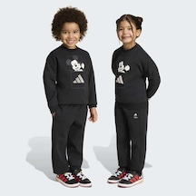 Adidas Disney Mickey Mouse Çocuk Siyah Eşofman Takımı Kg6127