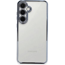 Samsung Galaxy S24 Fe Kılıf Razer Lensli Silikon - Lacivert Çok Renkli