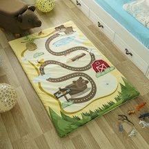 Zooturak Peluş Çocuk Matı Ayı Pekuta 100cm x 150cm