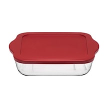 Paşabahçe 59024 Borcam Plastik Kapaklı Kare Tepsi 3200 Cc N1129216
