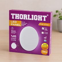 36w 22 Cm Beyaz Led Panel Sıva Altı Mandallı 6400k 2700 Lm Çok Renkli