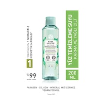 Yves Rocher Pure Menthe Karma ve Yağlı Ciltler İçin Yüz Temizleme Suyu 200 ML