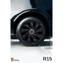 Chevrolet Kalos 15'' İnç Jant Kapağı 4 Adet Siyah S121
