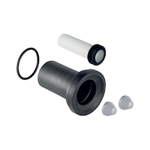 Geberit Asma Klozet Bağlantı Seti 18,5 Cm Contalı D 90mm Krom Mat - 152.404.46.1 Mat Krom