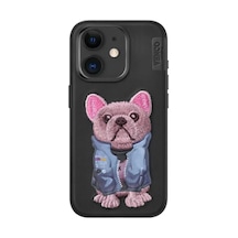 Venco Apple Uyumlu iPhone 11 Cute Desenli Kapak - Siyah,