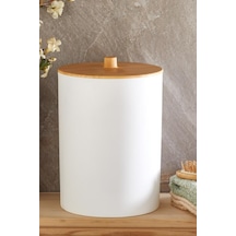 Flosoft Bambu Desenli Mutfak Banyo Çöp Kovası 001