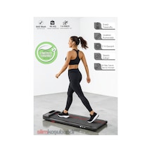 VFİT Slim Koşu Bandı 34 x 79 CM Minimal Yürüyüş Bandı Uzaktan Kumandalı & Eğimli