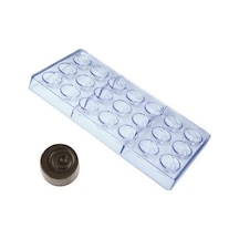 Çikolata Kalıbı - Polikarbon - Ece 27.5x13.5 Gümüş