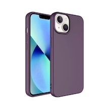 Apple Uyumlu  iPhone 14 Kılıf Zore Kamera Korumalı Mara Lansman İç Yüzeyi Kadife Kılıf