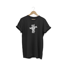 Get The Classic Baskılı Siyah T-shirt Siyah
