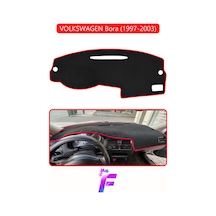 Volkswagen Bora 1997-2003 Uyumlu Torpido Örtüsü Yansıma Önleyici Tam Koruma Hızlı Montaj K69