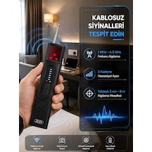 Profesyonel Gizli Kamera Ve Kablosuz Sinyal Dedektörü