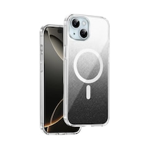 Magicool Onegif Apple iPhone Uyumlu 15 Sora Simli Magsafe Kapak - Siyah