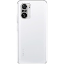 Newface Xiaomi Poco F3 Kılıf Lüx Şeffaf Silikon Şeffaf