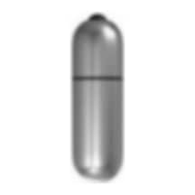 Morgece 21 Gram Taşınabilir Gümüş Mermi Titreşimli Bullet Vibratör