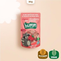 Organik Çilekli Glutensiz Vegan Mini Küpler 30 Gr Diğer