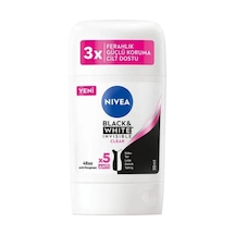 Nivea Black & White Invisible Clear Kadın Stick Deodorant 50 Ml 6'li Avantaj Paketi Mıchu