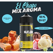 Nuclear 100 Ml Dıy Kit Elchapo Gıda Aroma 20 Ml Aroma İçerir
