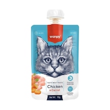 Wanpy Tavuk Havuç Kedi Et Ezmesi X 10