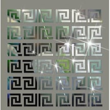 Dekoratif Labırent 20X Pleksi Dekor Ayna 7X7Cm Yapışkan Bantlı(504783027)