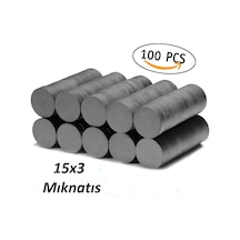 100 Adet 15X3 Yuvarlak Mıknatıs - Kına Sünnet Süsleme Mıknatısı 253918290