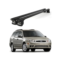 Trio-ı Ford Mondeo Kombi 2001-2007 Uyumlu Siyah Kilitli Ara Atkı 120cm Port Bagaj Tavan Barı