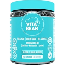 Vıta Bear Strong Haır 60 Kapsul Gummıes