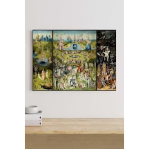 Dünyevi Zevkler - Hieronymus Sanatsal Kanvas Tablo 30 X 40