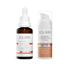 Solaris Vitamin C Serum 30 ML + Aydınlatıcı Leke Kremi
