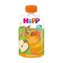 Hipp Organik Şeftalili Mangolu Elma Püresi 100gr - 5 Adet Tarı