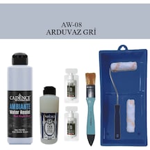 Fayans Tezgah B-ambiente Islak Zemin Aw-08 Arduvazgri 250ml Katalizör 20gr Taşvernik120 Satenruloset Arduvaz Gri Arduvaz Gri