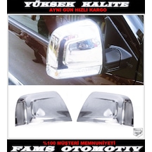 Fiat Doblo Krom Ayna Kapağı 2 Prç. 2010-2022 P. Çelik