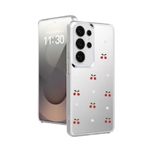 Samsung Galaxy  Uyumlu,  S26 Ultra Fiyonk Desenli Kapak - Desen 9