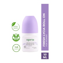 Agarta Fresh Lycia Ter kokusu Önleyici 24 Saat Etkili Beyazlatıcı Kadın Roll-On Deodorant 50 ML﻿﻿