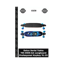 Delux Serisi Tahta Yw-3909-aa Longboard Profesyonel Kaykay Yl-35 Çok Renkli